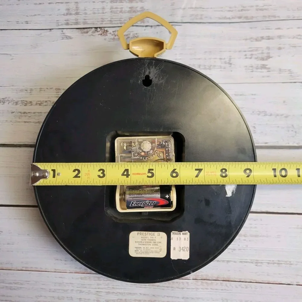 Seth Thomas Prestige II Tri T Model 120 V‎ Missing Face Cover Working